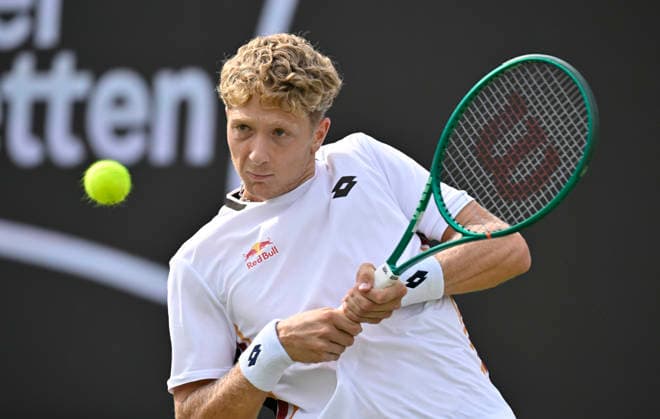 Martin Landaluce ESP Action Tennis Men BOSS Open ATP 250 Stuttgart 2026 Weissenhof BOSS Open ATP 250 Stuttgart 2026