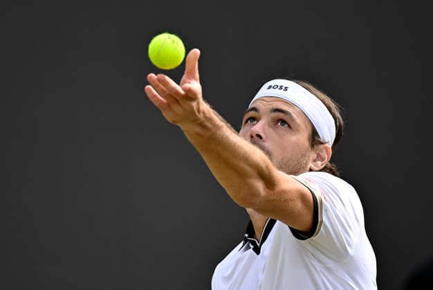Taylor Fritz USA Action Serve Tennis Men BOSS Open ATP 250 Stuttgart 2026 Weissenhof BOSS Open ATP 250 Stuttgart 2026
