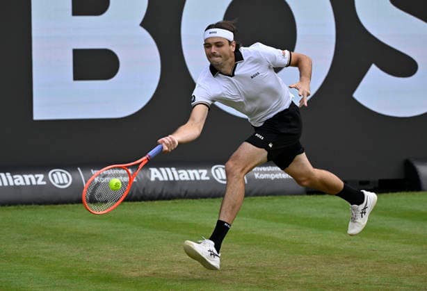 Taylor Fritz USA Action Tennis Men BOSS Open ATP 250 Stuttgart 2026 Weissenhof BOSS Open ATP 250 Stuttgart 2026