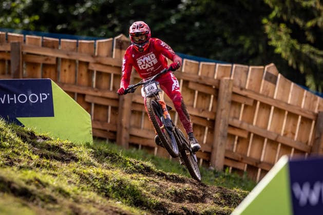 Whoop UCI Mountain Bike World Series Leogang Downhill KOLB Andreas SANTA CRUZ SYNDICATEat Whoop UCI Mountain Bike World Series Leogang Downhill, 11 06 2026,in Leogang,AUT Photo Sebastian Sternemann