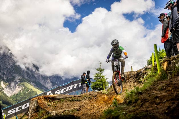 Whoop UCI Mountain Bike World Series Leogang Downhill O CALLAGHAN Oisin TREK UNBROKEN DHat Whoop UCI Mountain Bike World Series Leogang Downhill, 11 06 2026,in Leogang,AUT Photo Sebastian Sternemann