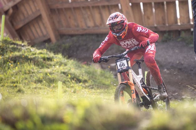 Whoop UCI Mountain Bike World Series Leogang Downhill KOLB Andreas SANTA CRUZ SYNDICATEat Whoop UCI Mountain Bike World Series Leogang Downhill, 11 06 2026,in Leogang,AUT Photo Sebastian Sternemann