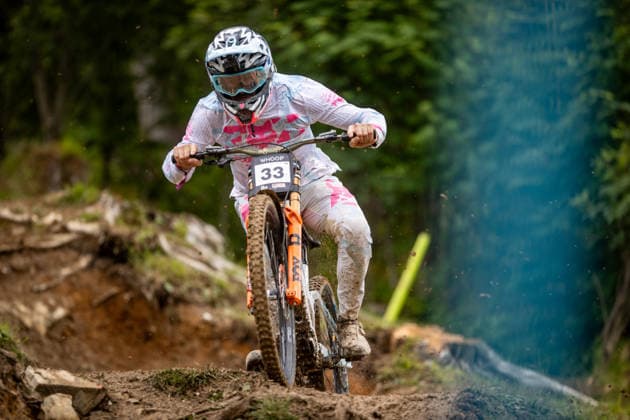 Whoop UCI Mountainbike World Series Leogang Downhill ZWAR Oliver ORBEA FMD RACINGat Whoop UCI Mountainbike World Series Leogang Downhill, 11 06 2026,in Leogang,AUT Photo Sebastian Sternemann