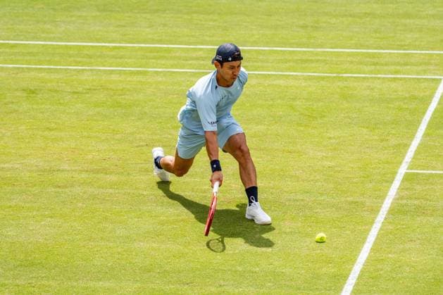 Tennis, Boss Open 2026, Stuttgart, TC Weissenhof, Center Court, Shimabukuro JPN BOSS OPEN STUTTGART 2026 in Stuttgart Copyright: xspeedshotx xRalfxJustx