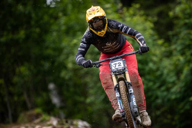 Whoop UCI Mountainbike World Series Leogang Downhill STEINER Julian at Whoop UCI Mountainbike World Series Leogang Downhill, 11 06 2026,in Leogang,AUT Photo Sebastian Sternemann