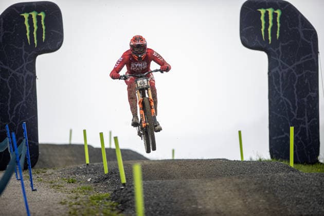 Whoop UCI Mountain Bike World Series Leogang Downhill KOLB Andreas SANTA CRUZ SYNDICATEat Whoop UCI Mountain Bike World Series Leogang Downhill, 11 06 2026,in Leogang,AUT Photo Sebastian Sternemann