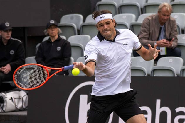 Taylor Fritz USA xettx, Germany, Stuttgart, 11 06 2026, Tennis, Boss Open, Day 6, 2026, Round of 16, M Landaluce ESP T Fritz USA , TC Weissenhof, Center Court