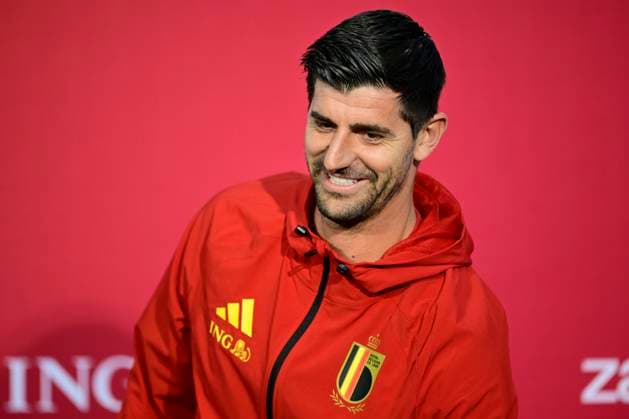 Belgian national football team - FIFA World Cup, WM, Weltmeisterschaft, Fussball 2026 - media activities 11 06 2026 RENTON, UNITED STATES OF AMERICA - JUNE 11 : Courtois Thibaut goalkeeper of Belgium pictured during a press conference, PK, Pressekonferenz at the training grounds of the Belgian national football team during the FIFA World Cup 2026 on June 11, 2026 in Renton, United States of America, 11 06 2026 Renton United States of America  Copyright: xJanxDexMeuleneirx