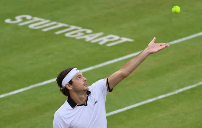 11 06 2026, Boss Open 2026, ATP Tour 250 Stuttgart, TTC Weissenhof, Tennis, Sport, in the picture Taylor Fritz USA