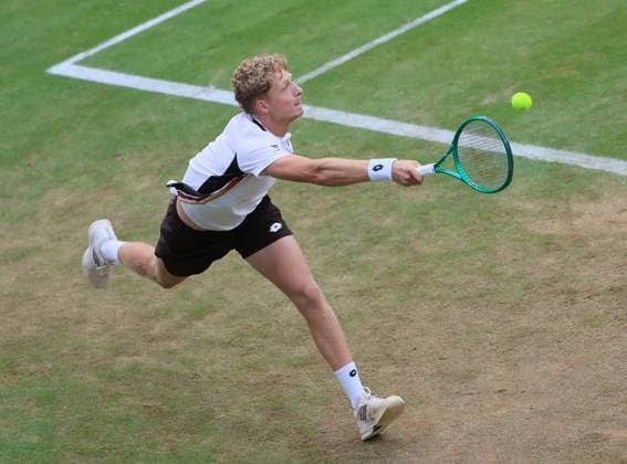 11 06 2026, Boss Open 2026, ATP Tour 250 Stuttgart, TTC Weissenhof, tennis, sport, in the picture Martin Landaluce SPA
