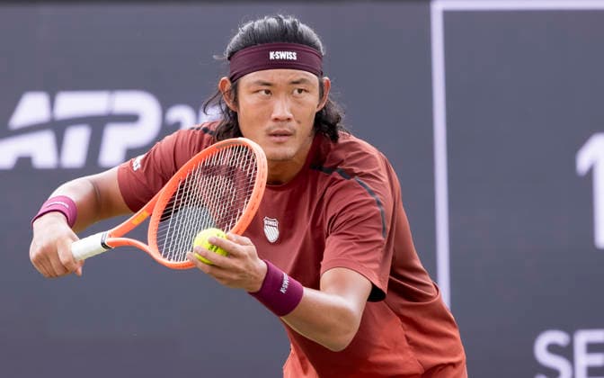 2026-06-11 2026 Libema Open - Day Four ROSMALEN, NETHERLANDS - JUNE 11: Zhizhen Zhang of China during Day Four of the 2026 Libema Open at Autotron on June 11, 2026 in Rosmalen, Netherlands. (Photo by Joris Verwijst BSR Agency) Rosmalen Netherlands Content not available for redistribution in The Netherlands directly or indirectly through any third parties. Copyright: xBSRxAgencyx