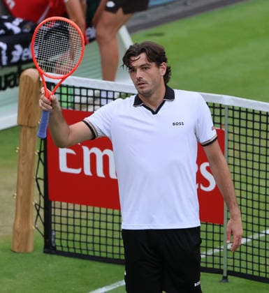 11 06 2026, Boss Open 2026, ATP Tour 250 Stuttgart, TTC Weissenhof, Tennis, Sport, in the picture Taylor Fritz USA wins against Martin Landaluce SPA