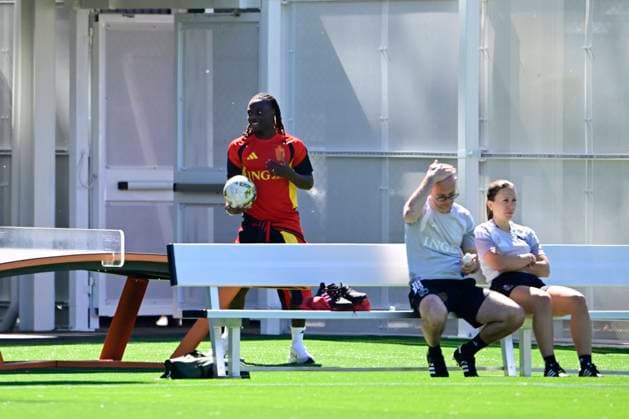 Belgian national football team - FIFA World Cup, WM, Weltmeisterschaft, Fussball 2026 - media activities 11 06 2026 RENTON, UNITED STATES OF AMERICA - JUNE 11 : Doku Jeremy forward of Belgium pictured during a training session of the Belgian national football team during the FIFA World Cup 2026 on June 11, 2026 in Renton, United States of America, 11 06 2026 Renton United States of America  Copyright: xJanxDexMeuleneirx