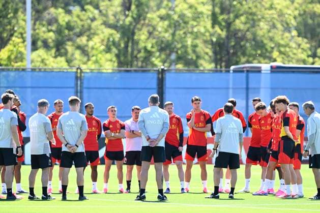 Belgian national football team - FIFA World Cup, WM, Weltmeisterschaft, Fussball 2026 - media activities 11 06 2026 RENTON, UNITED STATES OF AMERICA - JUNE 11 : The team of Belgium pictured during a training session of the Belgian national football team during the FIFA World Cup 2026 on June 11, 2026 in Renton, United States of America, 11 06 2026 Renton United States of America  Copyright: xNicoxVereeckenx