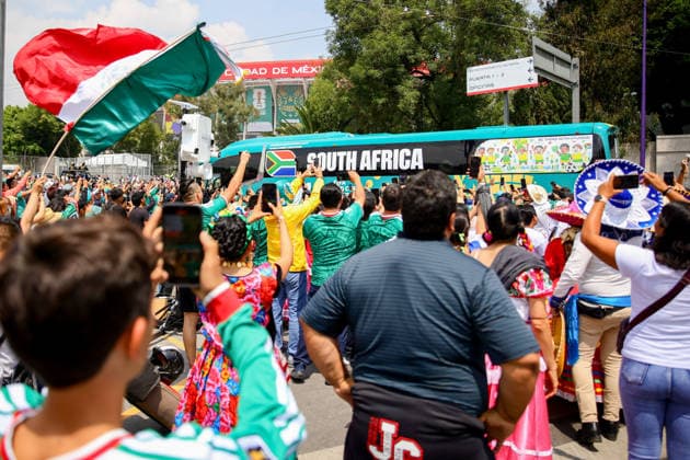 FIFA WORLD CUP 2026 FIFA WORLD CUP 2026 OPENING CEREMONY GENERAL AMBIANCE 11062026 MEXICO CITY, MEXICO Photo of Mexican and South African fans and general ambiance, before the opening ceremony of the FIFA World Cup 2026, held at the Estadio Ciudad de MÃ xico of Mexico City Photo of Mexican and South African fans and general ambiance, before the opening ceremony of the FIFA World Cup 2026, held at the Estadio Ciudad de MÃ xico of Mexico City PHOTO BY IMAGENSHOP AGENCIA FOTOGRAFICA MEXICO CITY MEXICO CITY MEXICO CITY MEXICO Copyright: xIMAGENSHOPxAGENCIAxFOTOGRAFICAx