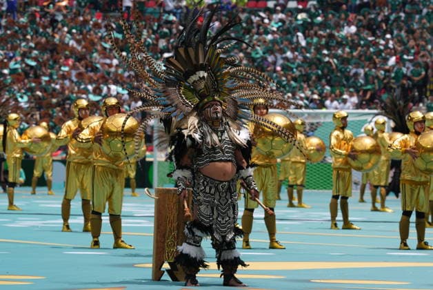 Mexico v South Africa - FIFA World Cup, WM, Weltmeisterschaft, Fussball 2026 - Group A MEXICO CITY, MEXICO - JUNE 11: A view of opening ceremony of 2026 FIFA World Cup prior to opening match of the World Cup First Stage Group A match between Mexico and South Africa at Estadio Azteca (Mexio Stadium) in Mexico City, Mexico on June 11, 2026. Juancho Torres Anadolu Mexico City Mexico. Editorial use only. Please get in touch for any other usage.  Copyright: x2026xAnadoluxJuanchoxTorresx