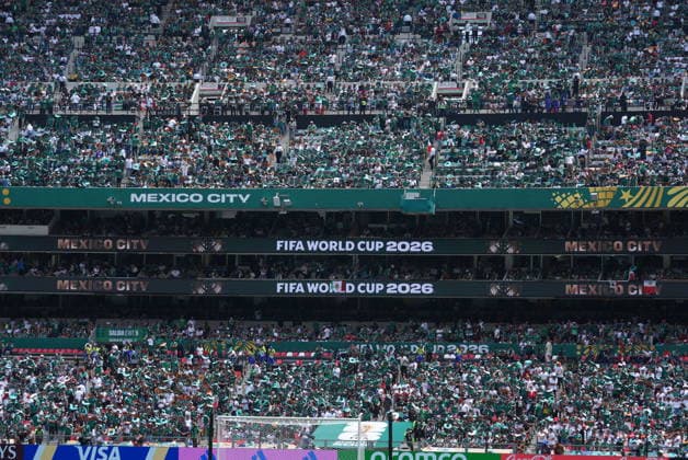 Mexico v South Africa - FIFA World Cup, WM, Weltmeisterschaft, Fussball 2026 - Group A MEXICO CITY, MEXICO - JUNE 11: Mexican fans gather prior to opening match of the World Cup First Stage Group A match between Mexico and South Africa at Estadio Azteca (Mexico Stadium) in Mexico City, Mexico on June 11, 2026. Juancho Torres Anadolu Mexico City Mexico. Editorial use only. Please get in touch for any other usage.  Copyright: x2026xAnadoluxJuanchoxTorresx