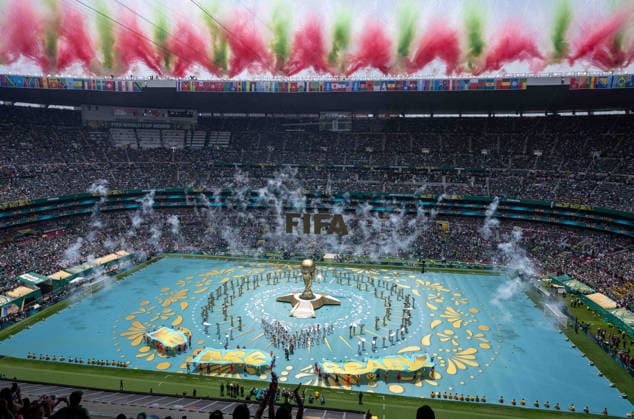 Soccer, Men, FIFA World Cup 2026 in Mexico, Canada and USA, opening match in Mexico City Group A, 1 matchday , Mexico South Africa, the opening ceremony, 11 06 2026, Copyright: xMatthiasxKochx