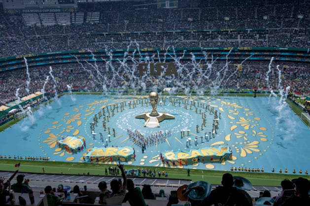 Soccer, Men, FIFA World Cup 2026 in Mexico, Canada and USA, opening match in Mexico City Group A, 1 matchday , Mexico South Africa, the opening ceremony, 11 06 2026, Copyright: xMatthiasxKochx