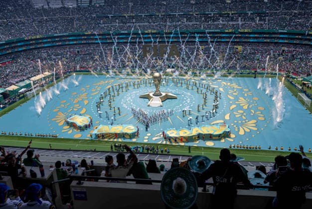 Soccer, Men, FIFA World Cup 2026 in Mexico, Canada and USA, opening match in Mexico City Group A, 1 matchday , Mexico South Africa, the opening ceremony, 11 06 2026, Copyright: xMatthiasxKochx
