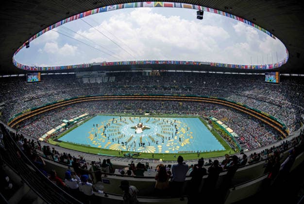 Soccer, Men, FIFA World Cup 2026 in Mexico, Canada and USA, opening match in Mexico City Group A, 1 matchday , Mexico South Africa, the opening ceremony, 11 06 2026, Copyright: xMatthiasxKochx