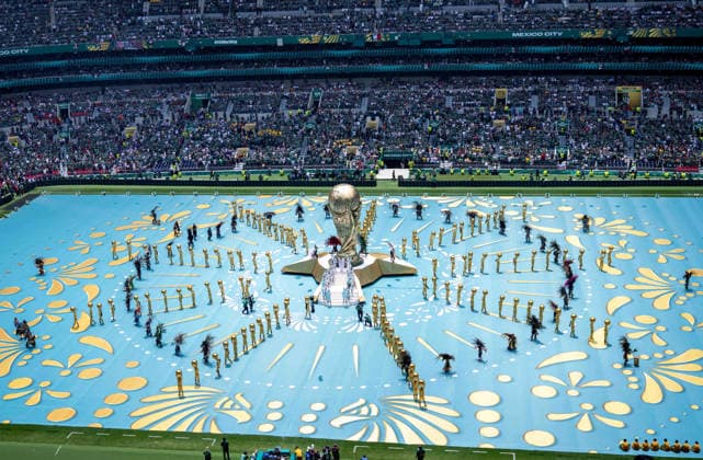 Soccer, Men, FIFA World Cup 2026 in Mexico, Canada and USA, opening match in Mexico City Group A, 1 matchday , Mexico South Africa, the opening ceremony, 11 06 2026, Copyright: xMatthiasxKochx
