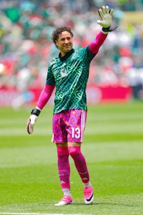 FIFA WORLD CUP 2026 FIFA WORLD CUP 2026 MEXICO VS SOUTH AFRICA 11062026 MEXICO CITY, MEXICO Action photo of goalkeeper Guillermo Ochoa of the Mexico National team, during the warm up prior to the opening game of the FIFA World Cup 2026, held at the Estadio Ciudad de MÃ xico of Mexico City Action photo of goalkeeper Guillermo Ochoa, during the warm up prior to the opening game of the FIFA World Cup 2026, held at the Estadio Ciudad de MÃ xico of Mexico City PHOTO BY IMAGENSHOP AGENCIA FOTOGRAFICA MEXICO CITY MEXICO CITY MEXICO CITY MEXICO Copyright: xYOALIxMARTINEZx