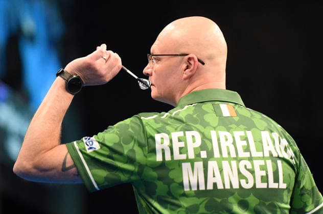 11 06 2026, xhbx, Dart World Cup of Darts 2025, v l Mickey Mansell Ireland DFL DFB REGULATIONS PROHIBIT ANY USE OF PHOTOGRAPHS as IMAGE SEQUENCES and or QUASI VIDEO Frankfurt