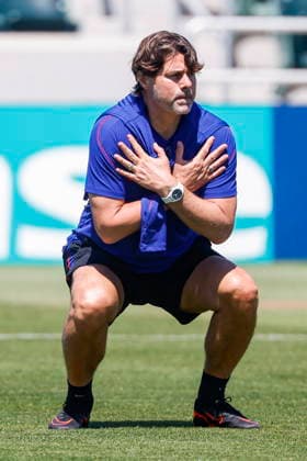 FIFA World Cup, WM, Weltmeisterschaft, Fussball 2026 - USA Training Session USA Head Coach Mauricio Pochettino attends a training session for the national team, Nationalteam at the Great Park Sports Complex in Irvine, California, USA, 11 June 2026. IRVINE CALIFORNIA UNITED STATES  Copyright: xCHRISxTORRESx