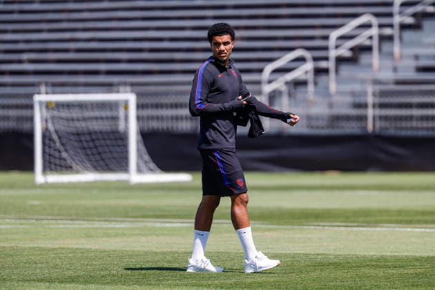 FIFA World Cup, WM, Weltmeisterschaft, Fussball 2026 - USA Training Session Malik Tillman of the United States attends a training session for the national team, Nationalteam at the Great Park Sports Complex in Irvine, California, USA, 11 June 2026. IRVINE CALIFORNIA UNITED STATES  Copyright: xCHRISxTORRESx