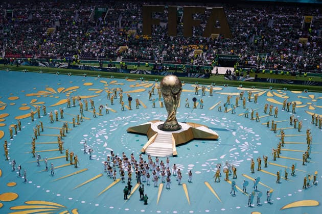 June 11, 2026, Mexico City, Mexico: Shakira and Burna Boy perform at the Opening Ceremony during ahead of the FIFA World Cup, WM, Weltmeisterschaft, Fussball 2026 Group A match between Mexico and South Africa at Mexico City Stadium. World Cup 2026: Mexico Opening Ceremony  - ZUMAa181 20260611_zaa_a181_042 Copyright: xJosexBretonx