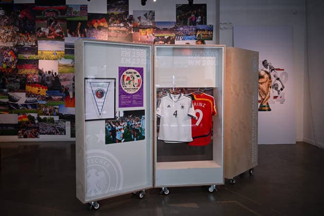 Football FIFA World Cup 2026 11 06 2026 German House of Soccer in Manhattan New York, Pre Opening at the opening match of the World Cup 2026, Mexico South Africa, Exhibition