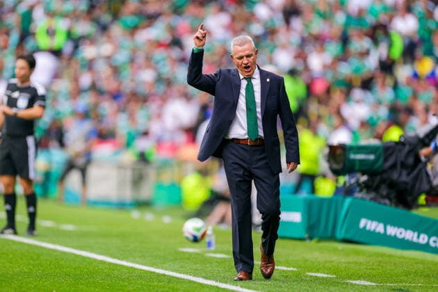 FIFA WORLD CUP 2026 FIFA WORLD CUP 2026 MEXICO VS SOUTH AFRICA 11062026 MEXICO CITY, MEXICO Action photo of Javier Aguirre coach of the Mexico National team, during the opening game of the FIFA World Cup 2026, held at the Estadio Ciudad de MÃ xico of Mexico City Action photo of Javier Aguirre coach of the Mexico National team, during the opening game of the FIFA World Cup 2026, held at the Estadio Ciudad de MÃ xico of Mexico City PHOTO BY IMAGENSHOP AGENCIA FOTOGRAFICA MEXICO CITY MEXICO CITY MEXICO CITY MEXICO Copyright: xYOALIxMARTINEZx