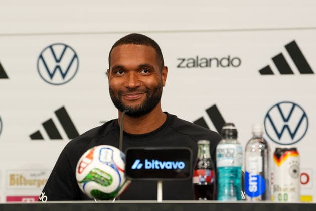 Jonathan Tah Germany, 4 participates in press conference USA, German national soccer team, press conference, Winston Salem, 11 06 2026 USA, German national soccer team, press conference, Winston Salem, 11 06 2026 Winston Salem Copyright: xEibner-Pressefoto ScottxColemanx EP_SCN