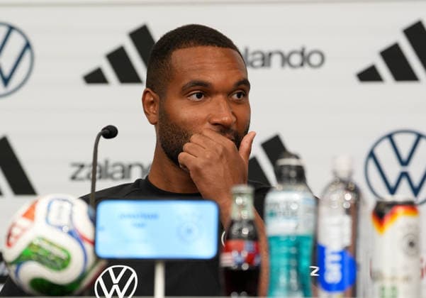 Jonathan Tah Germany, 4 participates in press conference USA, German national soccer team, press conference, Winston Salem, 11 06 2026 USA, German national soccer team, press conference, Winston Salem, 11 06 2026 Winston Salem Copyright: xEibner-Pressefoto ScottxColemanx EP_SCN