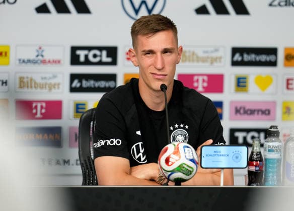 Nico Schlotterbeck Germany, 15 attends press conference USA, German national soccer team, press conference, Winston Salem, 11 06 2026 USA, German national soccer team, press conference, Winston Salem, 11 06 2026 Winston Salem Copyright: xEibner-Pressefoto ScottxColemanx EP_SCN