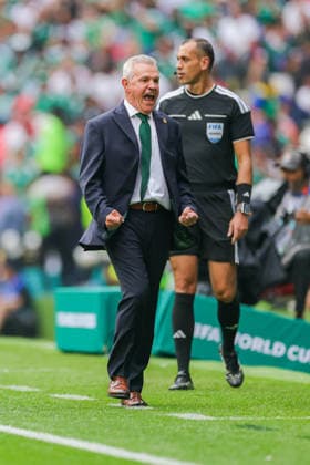 FIFA WORLD CUP 2026 FIFA WORLD CUP 2026 MEXICO VS SOUTH AFRICA 11062026 MEXICO CITY, MEXICO Action photo of Javier Aguirre coach of Mexico, during the opening game of the FIFA World Cup 2026, held at the Estadio Ciudad de MÃ xico of Mexico City Action photo of Javier Aguirre coach of Mexico, during the opening game of the FIFA World Cup 2026, held at the Estadio Ciudad de MÃ xico of Mexico City PHOTO BY IMAGENSHOP AGENCIA FOTOGRAFICA MEXICO CITY MEXICO CITY MEXICO CITY MEXICO Copyright: xYOALIxMARTINEZx