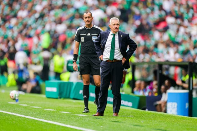 FIFA WORLD CUP 2026 FIFA WORLD CUP 2026 MEXICO VS SOUTH AFRICA 11062026 MEXICO CITY, MEXICO Action photo of Javier Aguirre coach of Mexico, during the opening game of the FIFA World Cup 2026, held at the Estadio Ciudad de MÃ xico of Mexico City Action photo of Javier Aguirre coach of Mexico, during the opening game of the FIFA World Cup 2026, held at the Estadio Ciudad de MÃ xico of Mexico City PHOTO BY IMAGENSHOP AGENCIA FOTOGRAFICA MEXICO CITY MEXICO CITY MEXICO CITY MEXICO Copyright: xYOALIxMARTINEZx