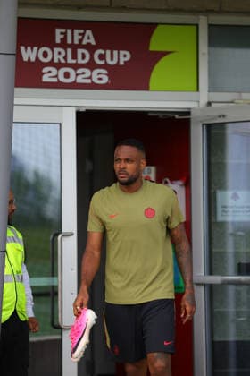 Cyle Larin of Canada in action during the training session before the 2026 FIFA World Cup, WM, Weltmeisterschaft, Fussball game between Canada and Bosnia and Herzegovina at Toronto FC Training Ground on June 11, 2026 in Toronto, Ontario, Canada  Copyright: xCurtisxWongx xSPPx Sportspressphoto_SPR165015