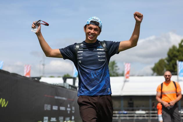 RECORD DATE NOT STATED 11th June 2026: Circuit de Barcelona-Catalunya, Barcelona, Spain; Formula One Barcelona Catalunya Grand Prix, Arrival Day; Alexander Albon (23) of Thailand and Atlassian Williams F1 Team ArtxVega