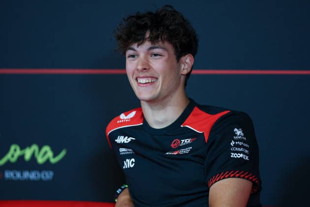 RECORD DATE NOT STATED 11th June 2026: Circuit de Barcelona-Catalunya, Barcelona, Spain; Formula One Barcelona Catalunya Grand Prix, Arrival Day; Oliver Bearman (87) of Great Britain and TGR Haas F1 Team ArtxVega