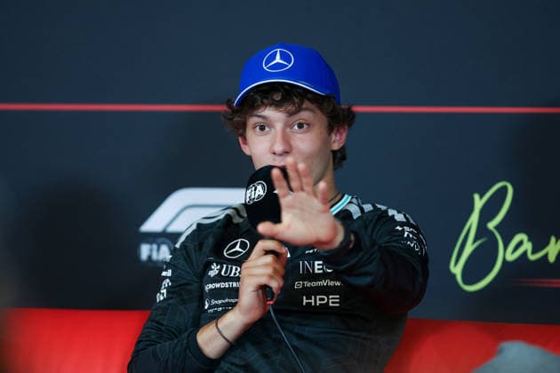 RECORD DATE NOT STATED 11th June 2026: Circuit de Barcelona-Catalunya, Barcelona, Spain; Formula One Barcelona Catalunya Grand Prix, Arrival Day; Kimi Antonelli (12) of Italy and Mercedes-AMG PETRONAS Formula One Team ArtxVega