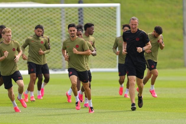 A general view of the training session before the 2026 FIFA World Cup, WM, Weltmeisterschaft, Fussball game between Canada and Bosnia and Herzegovina at Toronto FC Training Ground on June 11, 2026 in Toronto, Ontario, Canada  Copyright: xCurtisxWongx xSPPx Sportspressphoto_SPR165049