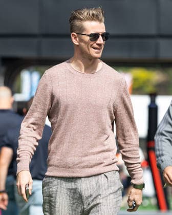 June 11, 2026, Barcelona, Quebec, Spain: NICO HULKENBERG (27) from Germany, Audi team arriving to the track at Barcelona F1 Grand Prix at Barcelona-Catalunya circuit in Barcelona, Spain on 2026-06-11 Barcelona Spain - ZUMAl189 20260611_zsp_l189_003 Copyright: xYannickxLegarex