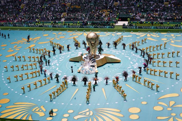 Mexico v South Africa: Group A - FIFA World Cup, WM, Weltmeisterschaft, Fussball 2026 Mexican show perform at opening ceremony during the FIFA World Cup 2026 Group A match between Mexico and South Africa at Mexico City Stadium on June 11, 2026 in Mexico City, Mexico. Mexico City Mexico  Copyright: xJosexBretonx originalFilename:bretonhernandez-mexicovs260611_npMsd.jpg