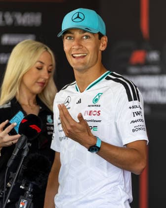 June 11, 2026, Barcelona, Quebec, Spain: GEORGE RUSSELL (63) from United Kingdom, Mercedes team at Barcelona F1 Grand Prix at Barcelona-Catalunya circuit in Barcelona, Spain on 2026-06-11 Barcelona Spain - ZUMAl189 20260611_zsp_l189_040 Copyright: xYannickxLegarex