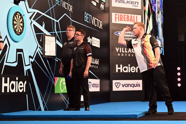 11 06 2026, xhbx, Dart World Cup of Darts 2025, v l Martin Schindler Germany DFL DFB REGULATIONS PROHIBIT ANY USE OF PHOTOGRAPHS as IMAGE SEQUENCES and or QUASI VIDEO Frankfurt