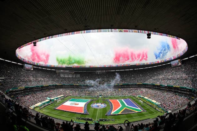 Mexico v South Africa: Group A - FIFA World Cup, WM, Weltmeisterschaft, Fussball 2026 General view inside the stadium during the FIFA World Cup 2026 Group A match between Mexico and South Africa at Mexico City Stadium on June 11, 2026 in Mexico City, Mexico. Mexico City Mexico  Copyright: xJosexBretonx originalFilename:bretonhernandez-mexicovs260611_npPMM.jpg
