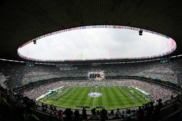 June 11, 2026, Mexico City, Mexico, Mexico: General view inside the stadium during the FIFA World Cup, WM, Weltmeisterschaft, Fussball 2026 Group A match between Mexico and South Africa at Mexico City Stadium on June 11, 2026 in Mexico City, Mexico. Mexico City Mexico - ZUMAa181 20260611_zaa_a181_123 Copyright: xJosexBretonx