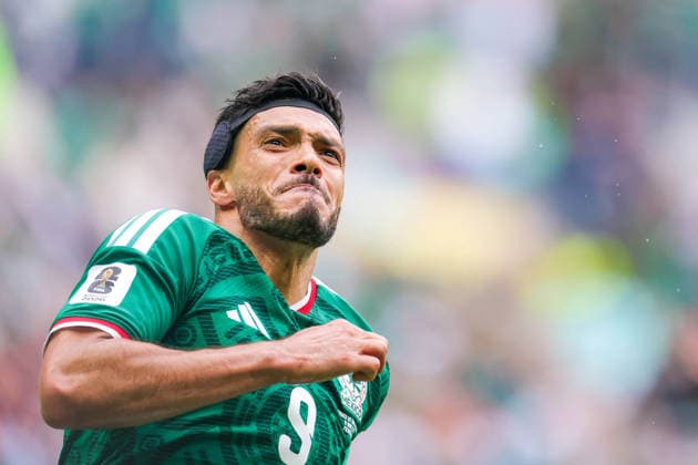 FIFA WORLD CUP 2026 FIFA WORLD CUP 2026 MEXICO VS SOUTH AFRICA 11062026 MEXICO CITY, MEXICO Action photo of Raul Jimenez 9 of Mexico celebrating a goal against South Africa, during the opening game of the FIFA World Cup 2026, held at the Estadio Ciudad de MÃ xico of Mexico City Action photo of Raul Jimenez 9 of Mexico celebrating a goal against South Africa, during the opening game of the FIFA World Cup 2026, held at the Estadio Ciudad de MÃ xico of Mexico City PHOTO BY IMAGENSHOP AGENCIA FOTOGRAFICA MEXICO CITY MEXICO CITY MEXICO CITY MEXICO Copyright: xYOALIxMARTINEZx